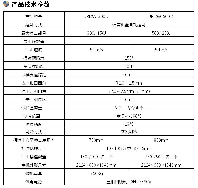 300J微機(jī)控制全自動超低溫沖擊試驗機(jī)